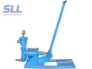 Quality Small Hand Operated Grout Pumping Equipment , 0-8L/Min Cement Grouting Equipment wholesale
