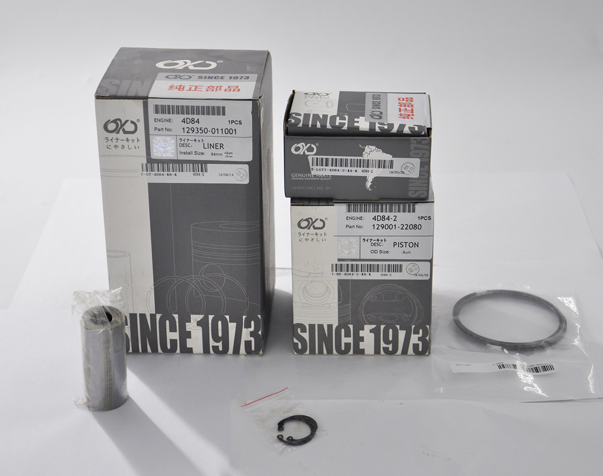 Piston Ring 4D84 Overhaul Kit 129508-22080 129004-22500
