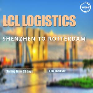 Quality LCL International Shipping Shenzhen To Rotterdam wholesale