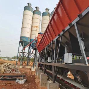 China HZS100 Automatic Batching Plant Readymix Concrete Plant systems on sale