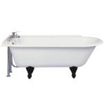 4 Foot Multi Color Acrylic Massage Bathtub Good Heat Retention With Mobile