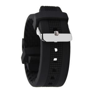 Quality 22mm Mens Rubber Watch Bands Breathable SGS ROHS passed wholesale