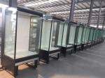 960mm Slimline Multideck Fridge Glass Door Fridge Freezer Air Cooling 500L