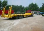 Highway Construction Semi Low Bed Trailer Truck