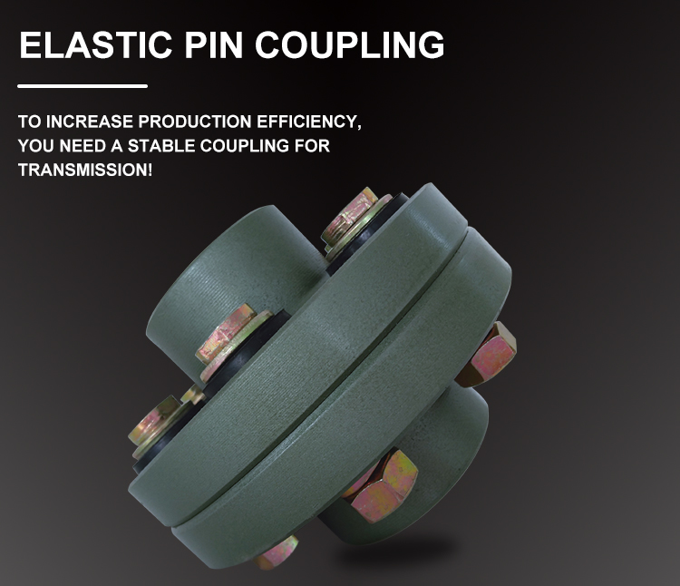 JUDE Standard Flexible Pin Bush Coupling FCL Rubber For Hoists
