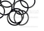 Water Tap Black NBR Rubber O Ring Seals Oil Resistant High Temp O Rings