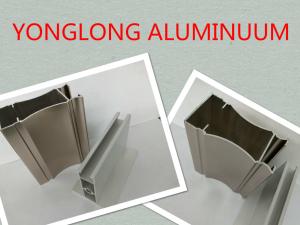 Quality Electrophoresis Wooden Colour Aluminum Window Frame Profile Corrosion Resistance wholesale