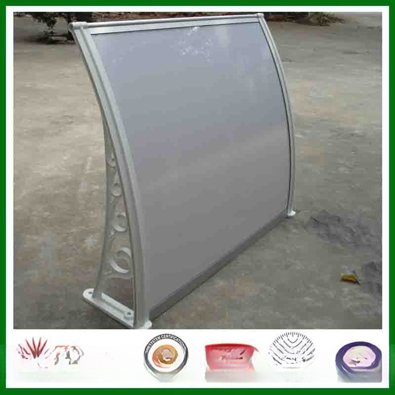 Door Canopy And Non-Toxic Polycarbonate Awnings For Clear Protection