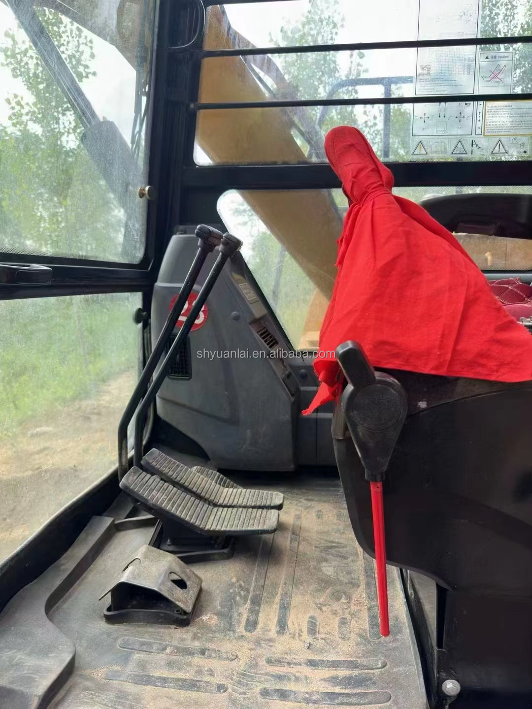 Low Working Sany Sy65c Used Excavator with Excellent Performance and Original Color