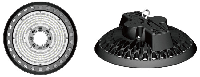 100W New High Bay UFO Lights , Warehouse High Bay Lighting 7 Years Warranty
