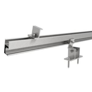 Quality 30mm Solar Panel Bracket Silver Photovoltaic Ground Mounting Roof Brackets wholesale