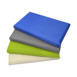 Quality Interior Wall Fabric Acoustic Panel Fiberglass Decorative Sound Absorbing Panels wholesale