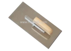 Quality Stainless steel Plastering trowel wooden handle HW02204 wholesale