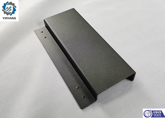 Precision Custom Sheet Metal Mounting Brackets 2mm Mild Steel Black Metal Brackets