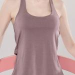 ODM Womens Longline Sports Bra , Polyester Longline High Impact Sports Bra