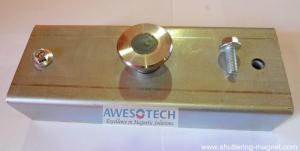 Quality Zn Plated Precast Magnetic Box Laser Logo Printing wholesale
