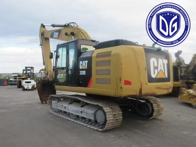 320E 20 Ton Used Caterpillar Excavator With Super Powerful Engine