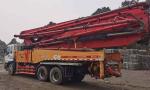 5 section Used Boom Truck , Concrete Line Pump Truck Sany 49M