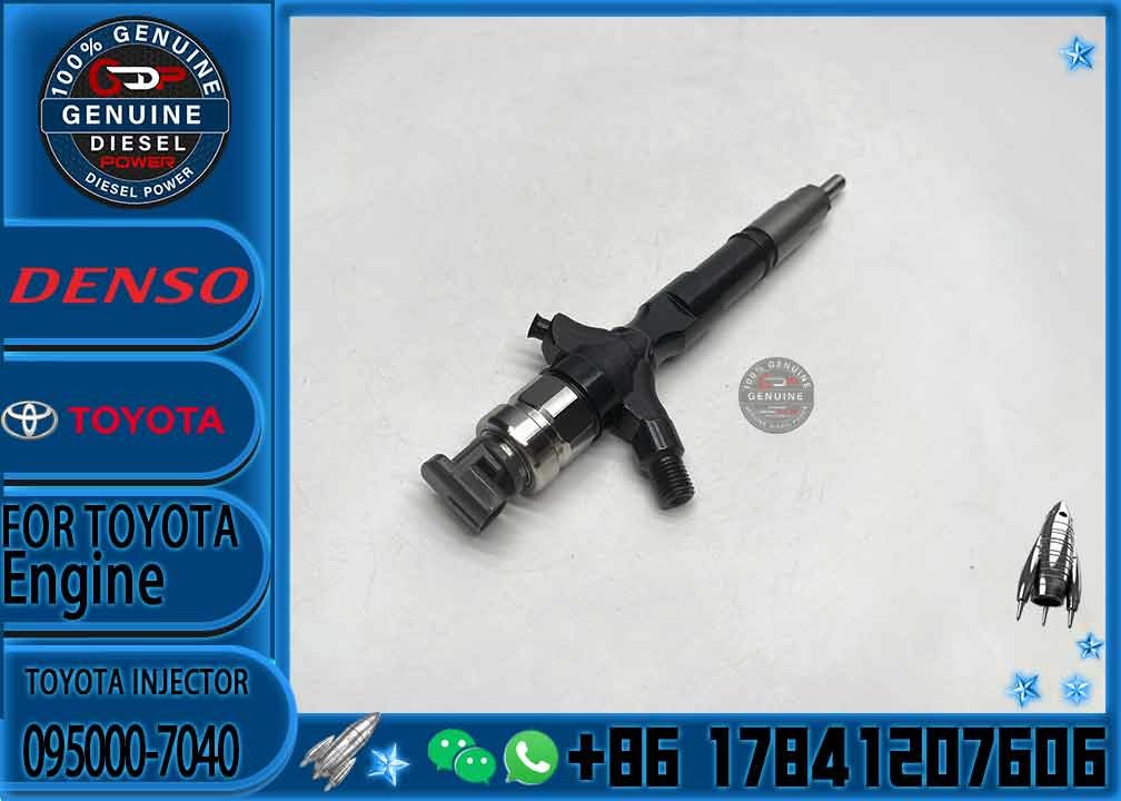 Diesel Engine Fuel Injectors 095000-6771 095000-7041 095000-7040 23670-39145 for Toyota