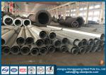 220KV Q355 40-60FT Octagonal Steel Pole Electrical Power Pole Steel Tubular