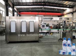 Quality Fully Automatic Bottled Water Filling Line , Water Bottling Equipment Production Line wholesale