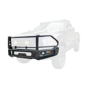 Quality Front Bumper for Dodge Universal Winch Tire Jerrycan Carrier Bull Bar Rear Car Bumper wholesale
