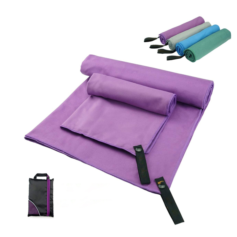 Embroidered Microfiber Quick Dry Sports Portable Gym Towel Fast Dry