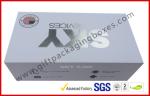 Cardboard Electronic Packaging Rigid Gift Boxes with Silver Printing