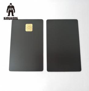 Quality Personalised Custom Metal Membership Cards With IC Contact Chip 0.84mm Thickness wholesale