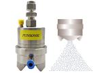 Ultrasonic Wide Open Mist Fan Shaped Area Spraying Nozzle System