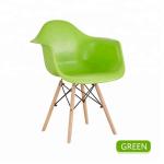 Coloured Plastic Dining Chairs For Family / Restaurant / Coffee Bar