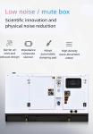 50kw Silent Diesel Generator Set with One Year After Delivery or 1500 Hours