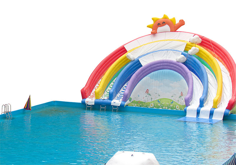 Children's playground equipment inflatable castle environmental protection PVC