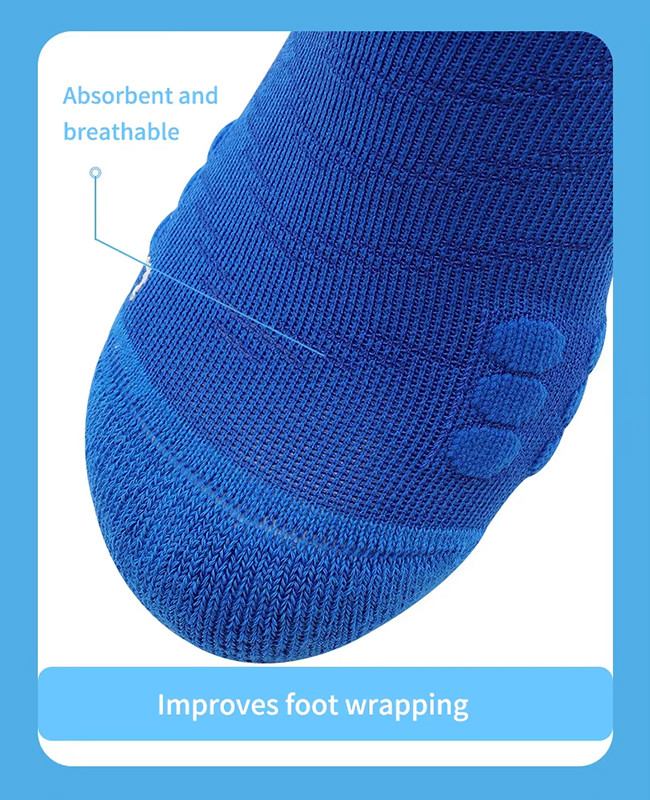 Custom Sporty Running Socks Quick Dry Athletic Running Crew Socks