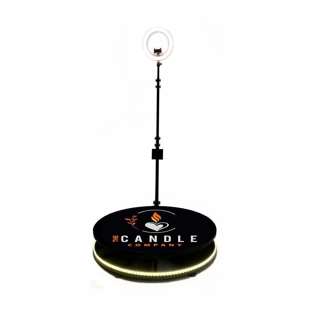 Selfie Spin 360 Camera Photo Booth Multiple Size Automatic With RGB light