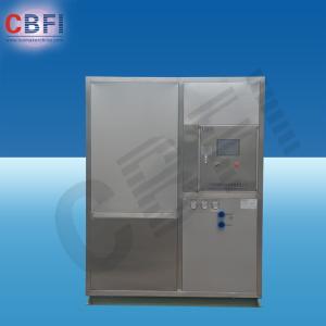 Quality 1 - 25Tons / 24h Fresh Water Plate Ice Machine with Water Air Evaporative Cooling wholesale