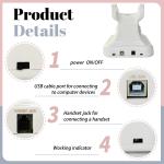 White Voicemail Phone Guest Book Wedding Voicemail Audio Clear Sound