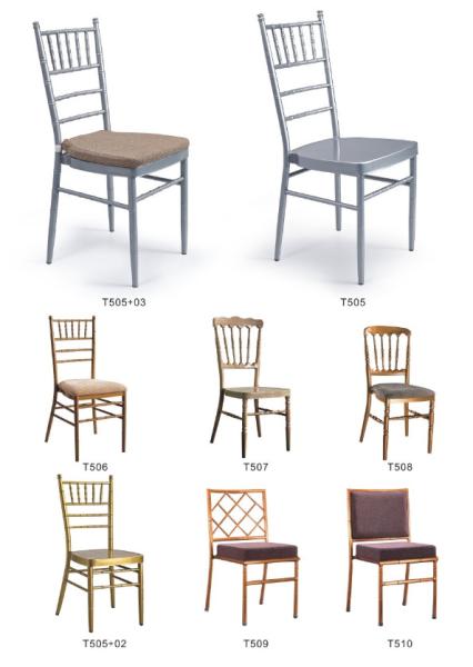 aluminium chiavari chair/aluminium castle chair/aluminium banqueting chair