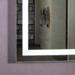 Living Room Illuminated Rectangle Shaving Shower Room Bathroom Mirrors With