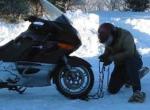 Corrosion Resistance Anti Skid Chains ATV Motorcycle Snow Chain