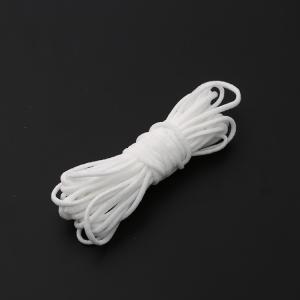 China Curtains Masks Rubber Webbing 6mm Thin Elastic Cords on sale
