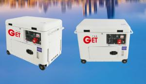 Quality Dual Fuel Quiet Electric Start Generator White 50hz 60hz Frequency wholesale
