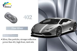 Quality Moistureproof Metallic Silver Car Paint Basecoat Practical Anti UV wholesale