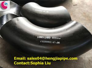 Quality 90deg LR &amp; SR elbow material Carbon steel. wholesale