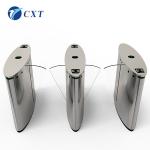 Airport Flap Barrier Gate 550mm Passage Width 201 Stainless Steel For Outdoor