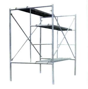 Quality Construction Steel Ladders Hdg H Frame Scaffolding Co2 Arc Welding wholesale