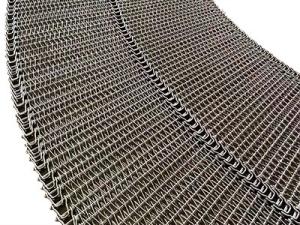 Quality Flexible Rod Conveyor Belts For Turn Curve Transfer 50KG 100KG Load Bearing wholesale