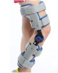 Metal hinged orthopedic knee pads - KB03