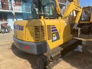 Quality 5 Ton Komatsu PC56 - 7 Used Hydraulic Crawler Excavator Construction Machinery wholesale