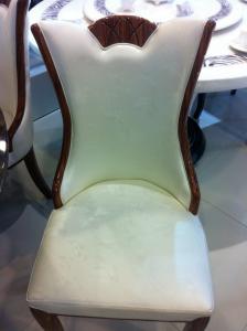 Quality white solid wood restaurant chair dining furniture wholesale